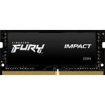 Kingston FURY Impact DDR4 2933 MHz SO-DIMM CL17 8 Gt -minnesmodul