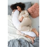 Coussin de grossesse doomoo buddy taupe