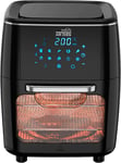 12L Air Fryer Oven - 4 in 1 Rotisserie Airfryer to Cook, Fry, Roast, Bake and De