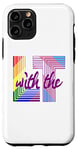 Coque pour iPhone 11 Pro L avec le T LGBTQ+ trans rights lesbian pride solidarity