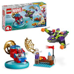 LEGO Marvel Spidey et Ses Amis Extraordinaires Spidey contre le Bouffon Vert, avec Minifigurines, Cadeau Idéal pour Enfants Fans d’Action Spider-Man Marvel, pour Garçons et Filles dès 4 Ans 10793