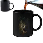 Acen Merchandise Walking Dead Zombies Mug magique à changement de chaleur avec coffret cadeau pour thé, café, bureau, maison