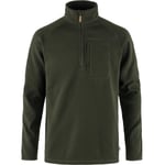 Fjällräven Mens Övik Fleece Half Zip (Grön (DEEP FOREST/662) Medium)