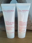 Clarins Hand and Nail Treatment Cream 50ml & Foot Beauty Treatment 50ml SEALED