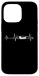 Coque pour iPhone 14 Pro Max Aviation Mode Aviation Enfants Flyer Heartbeat ECG