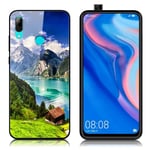 Huawei Fantasy P Smart Z kuoret - Green Hill -mökki Monivärinen