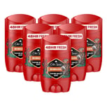 Old Spice Bearglove Stick Deodorant Alu-Free 50ml 3, 6 Pack