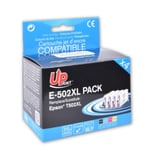 Pack UPrint compatible EPSON 502XL 4 cartouches