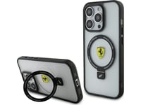 Ferrari Ferrari Fehmp15luscah Iphone 15 Pro 6.1" Transparent Hardcase Ring Stand 2023 Collection Magsafe