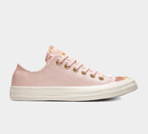 Converse Women's CTAS OX 561664C Shoes Storm Pink UK 3-8