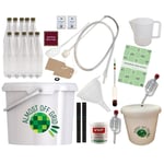 10 Litre Wine Making Equipment Starter Kit Hedgerow Journal Two Buckets Bottles