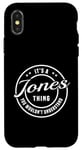 iPhone X/XS Jones It's a Name Thing You Wouldn't Understand Custom Names Case