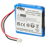 vhbw 1x Batterie compatible avec TomTom Start 25, 20 GPS, appareil de navigation (700mAh, 3,7V, Li-ion)