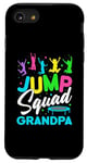 iPhone SE (2020) / 7 / 8 Jump Squad Grandpa Trampoline Bounce Birthday Trampolining Case