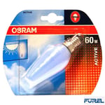 Ampoule OSRAM Bougie ACTIVE 60W E14 Lumière Du Jour Lampe À Incandescence