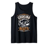 Meal Prep Vibes Kitchen Soundtrack Food Lover Cooking Beats Tank Top