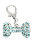 Urban Pup Swarovski Hundben Aqua Hund Berlock