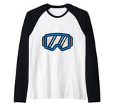 Really Like Safety Goggles Glasses Work Lab Eye Protection Raglan Baseball Tee