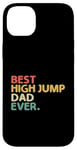 Coque pour iPhone 14 Plus Best High Jump Dad Ever High Jumping Track And Field Athlète