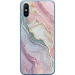 Kännykkäkuori Xiaomi Redmi 9AT-laitteelle, jossa on Marmori kuvio