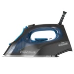 BLACK&DECKER Steam Iron 2600W  Blue