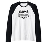 Bearizona Wildlife Park Williams Arizona Raglan Baseball Tee