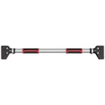 Rootz Pull Up Bar - Dörrram Gym - Chin Up Bar - Overhead Bar - Justerbar längd - Halkfria handtag - Stöder 200 kg - 75-92L x 10W x 7H cm