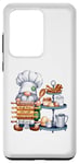 Coque pour Galaxy S20 Ultra Bakery Gnome Chef Pancake Dough Boss Décoration de Cuisine Poster