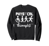 Funny Physical Therapist Art Pt Therapy For Men Women Sweatshirt