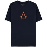 Assassin's Creed Mirage Men's Short-Sleeved T-Shirt XL Navy (US IMPORT)