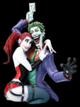 Buste - Le Joker Et Harley Quinn - Marchandise Figurine Décorative