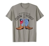 I'm Voting For the Outlaw and the Hillbilly 2024 Retro T-Shirt