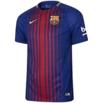 Nike Mens Barcelona Home Shirt Football Top - Blue - Size Large