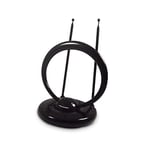 Metronic 426982 Antenne intérieure HD 40 dB Noir