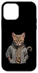 Coque pour iPhone 12 mini Orange Bengale Chat Voyou Chat Gangster Chat Gangster Life