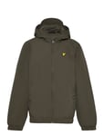 Zip Through Hooded Jacket Khaki Lyle & Scott