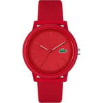 Lacoste Montre Analogique à Quartz pour Homme avec Bracelet en Silicone Rouge - 2011173