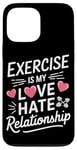 Coque pour iPhone 13 Pro Max Perte de poids Humour Fitness Luttes et régime alimentaire