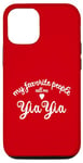 iPhone 12/12 Pro My Favorite People Call Me YIAYIA Greek Grandma Greece yaya Case