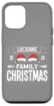 Coque pour iPhone 12/12 Pro Célébrer Noël en famille 2024 - Noël Lucienne