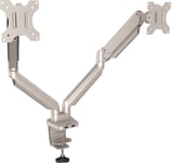 Fellowes Platinum Series Dual Monitor Arm, sølv