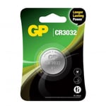 GP Lithium Cell Battery CR3032, 3V