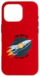 Coque pour iPhone 16 Pro Le ciel n'est pas votre limite Bitcoin Rocket