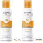 Eucerin® SUN PROTECTION SENSITIVE PROTECT Brume Transparent Rafraîchissant SPF 50+ 2x200 ml