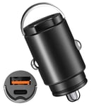 PD Quick Charge Mini USB Car Charger Most Car Models Charger Adapter  Tablet