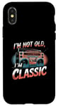 iPhone X/XS I'm Not Old I'm Classic Boombox Retro Music Lovers Case