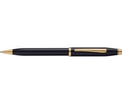 Cross Century II Kuglepen | Black Lacquer/Gold