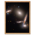 Hubble Space Telescope Image Hickson Compact Group 40 A Cosmic Gravitational Dance Between Five Galaxies Isolated Spiral Elliptical Lenticular Group A