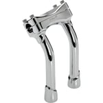 Tillbakadragning biltwell - Styrriser murdock silver chrome pullback riser stål