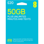 New EE Sim Card Pay As You Go Data Mini Micro Nano UK